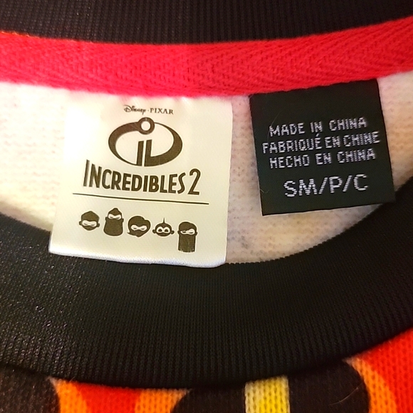 Disney Pixar Incredibles 2 Ugly Christmas Sweater Size SmallDisney Pixar Incredi - Picture 6 of 6